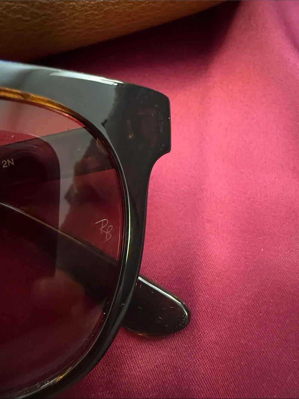 Ray-Ban Polished Light Havana Brown Gradient Lenses